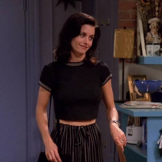 Fashion Monica Geller look 