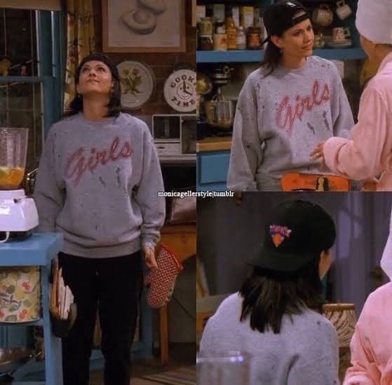 Fashion Monica Geller look 