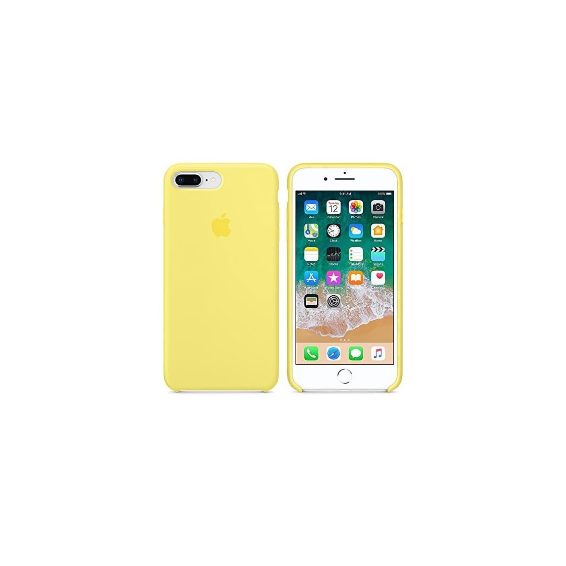 Product Funda para iPhone 7Plus/8Plus 5,5Inch Carcasa Silicona Suave Colores del Caramelo con