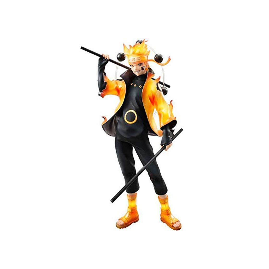 Product Action Figure Naruto Uzumaki Naruto Rikudousennin Modo Golden Body Leaf Personaje Animado