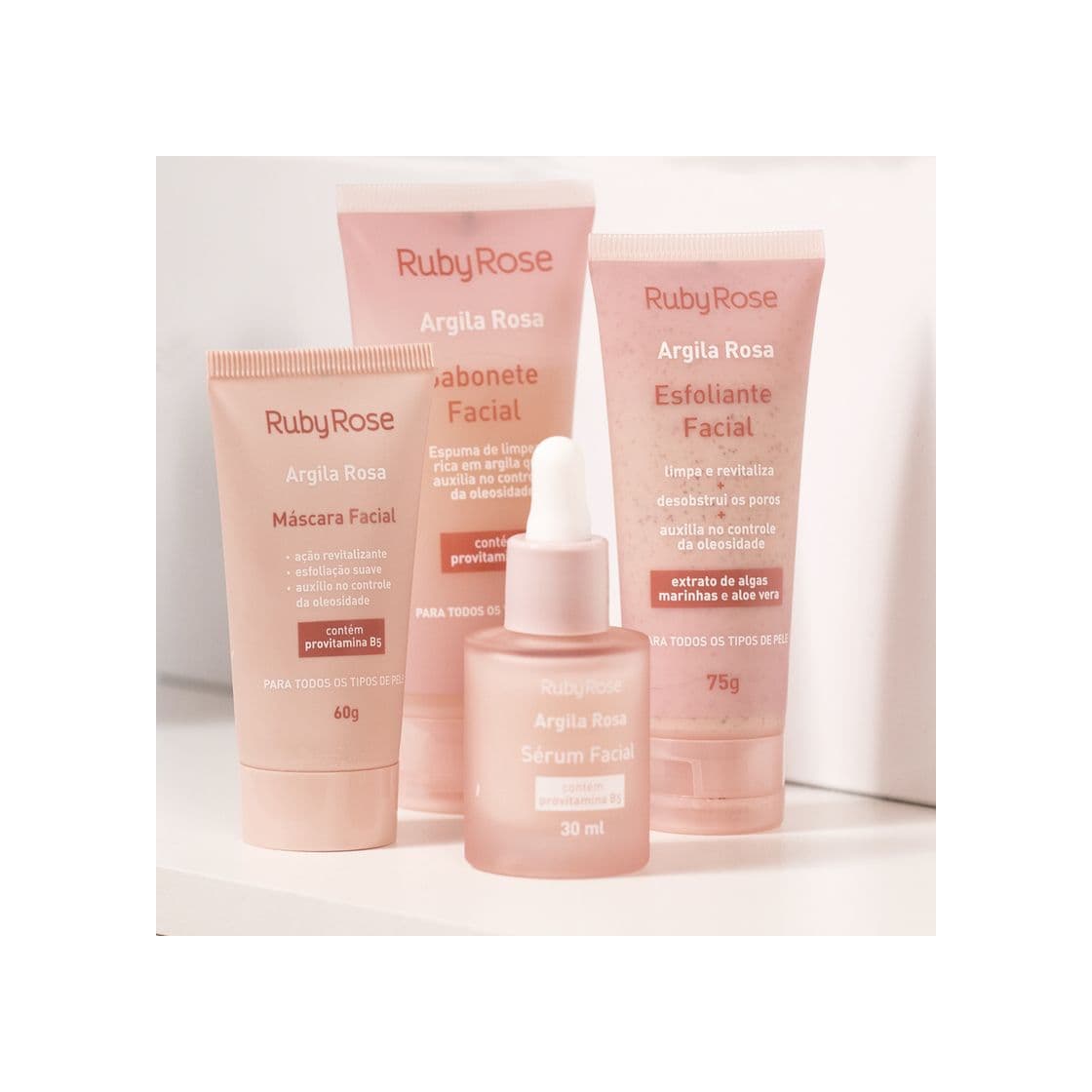 Producto KIT LINHA FACIAL ARGILA ROSA