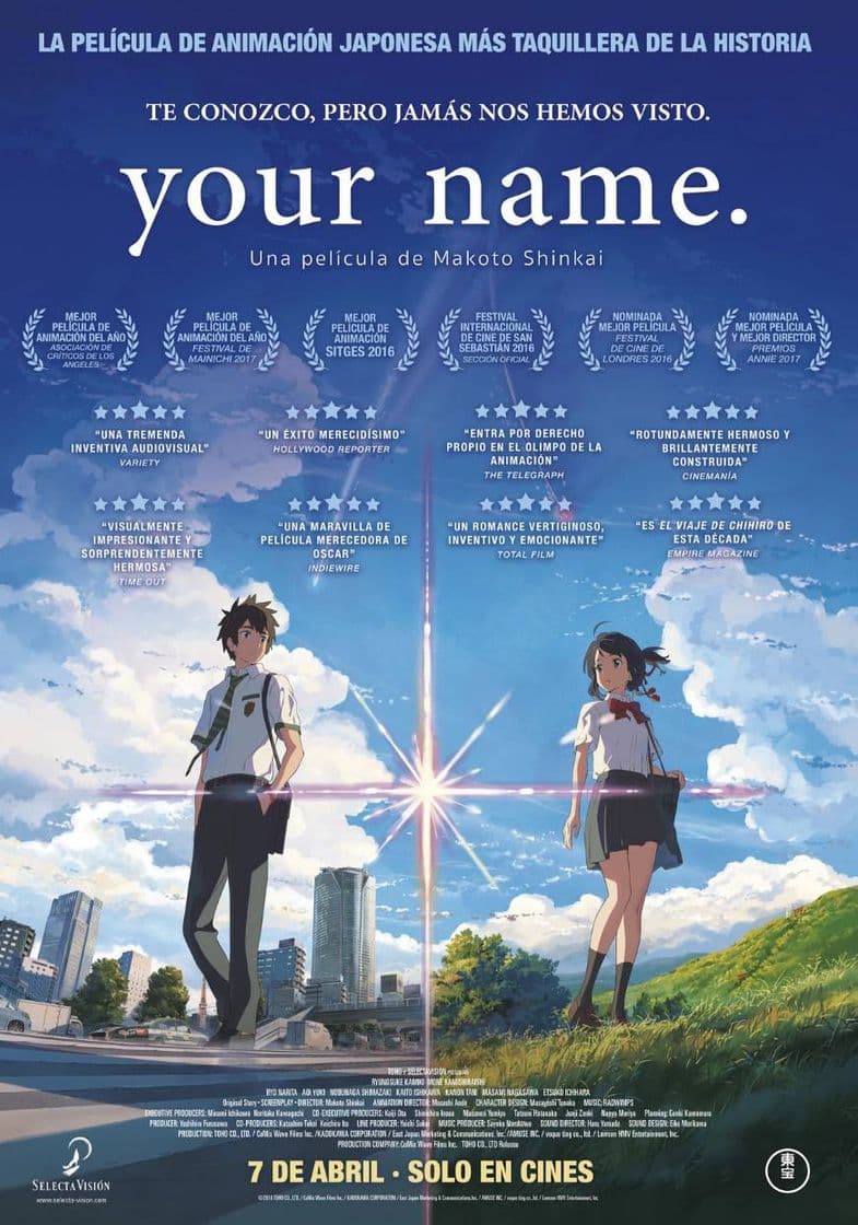 Película Your Name