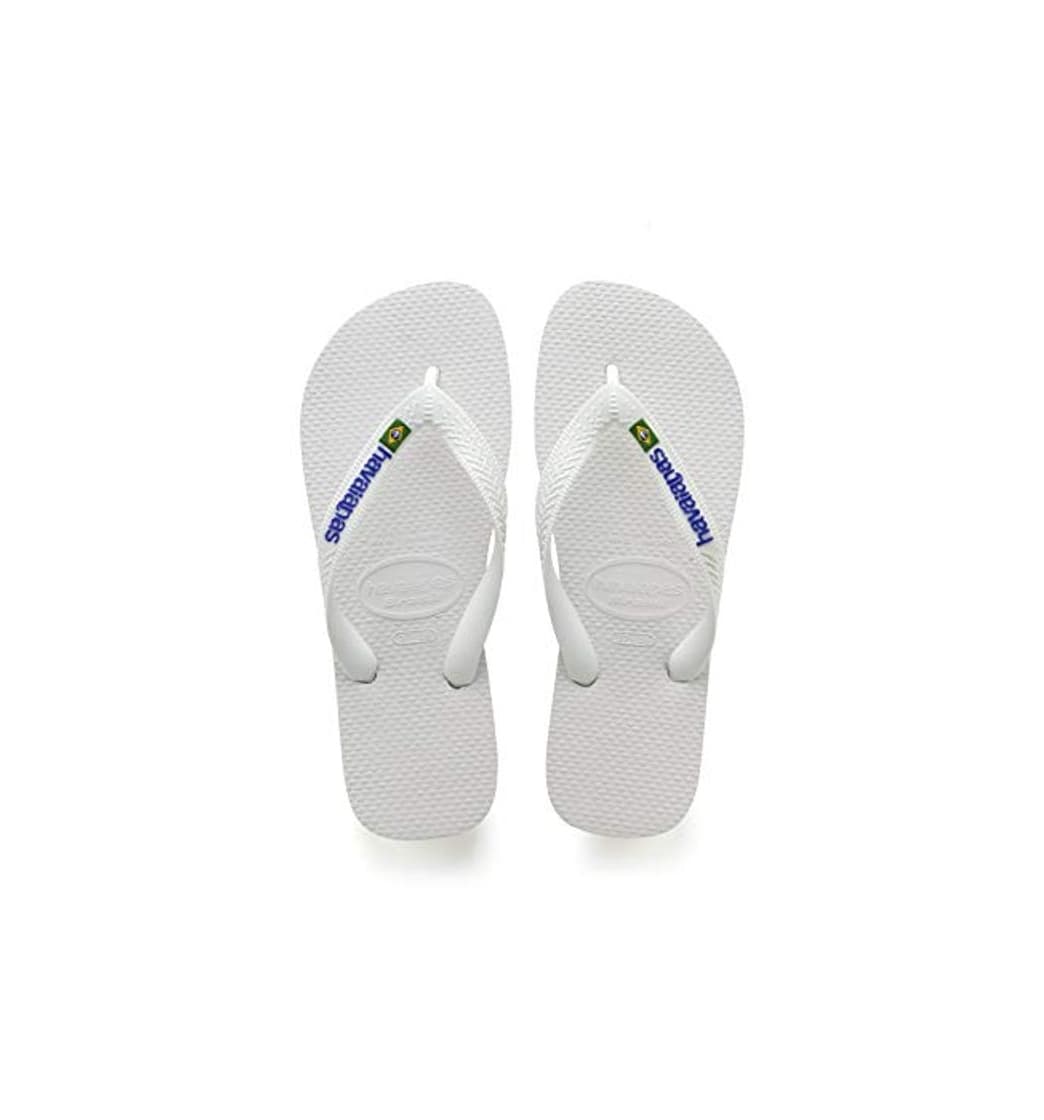 Product Havaianas Brasil Logo, Chanclas Unisex niños, Blanco