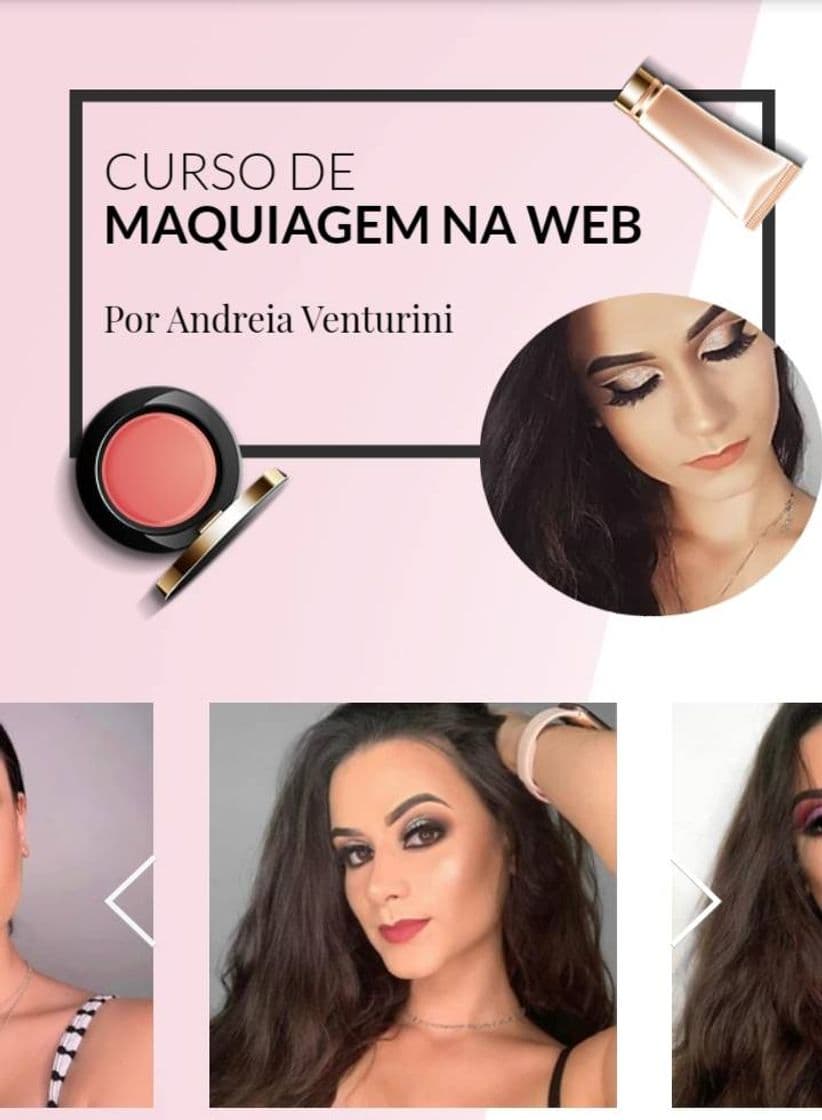 Moda Curso de Maquiagem na web.