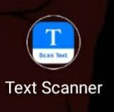 App Text scanner