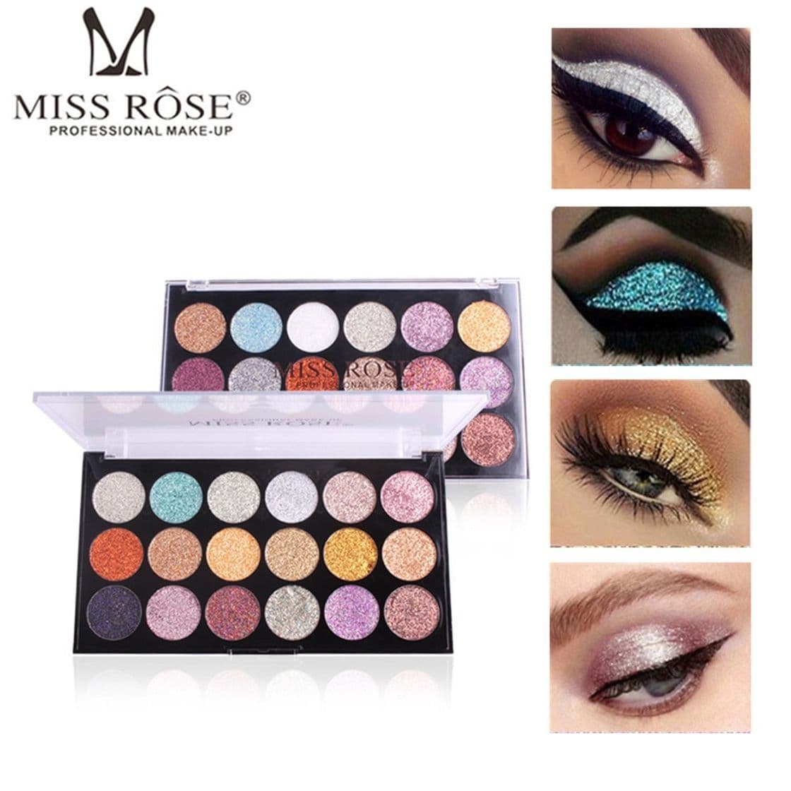 Fashion Miss Rôse professional make-up 18 - Color Glitter 