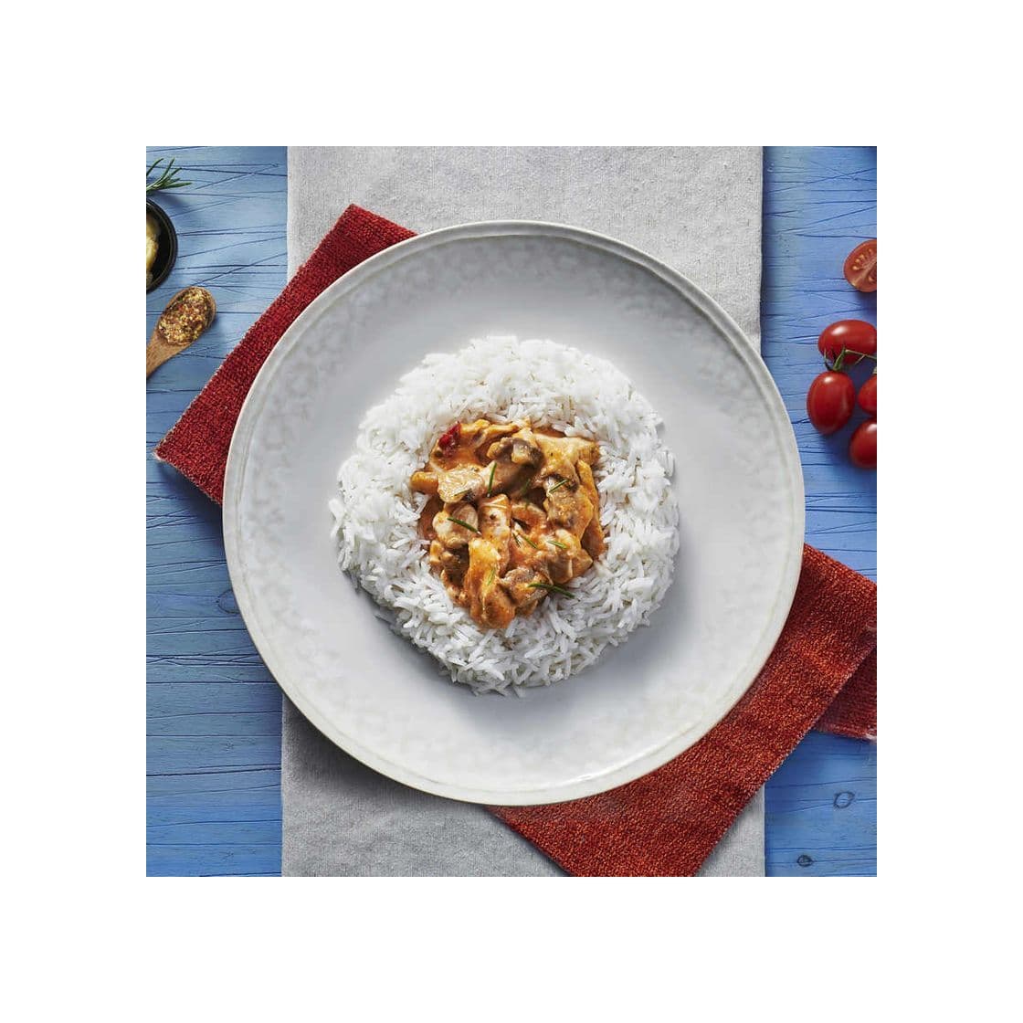 Product Strogonoff Cremoso de Frango com Arroz Basmati