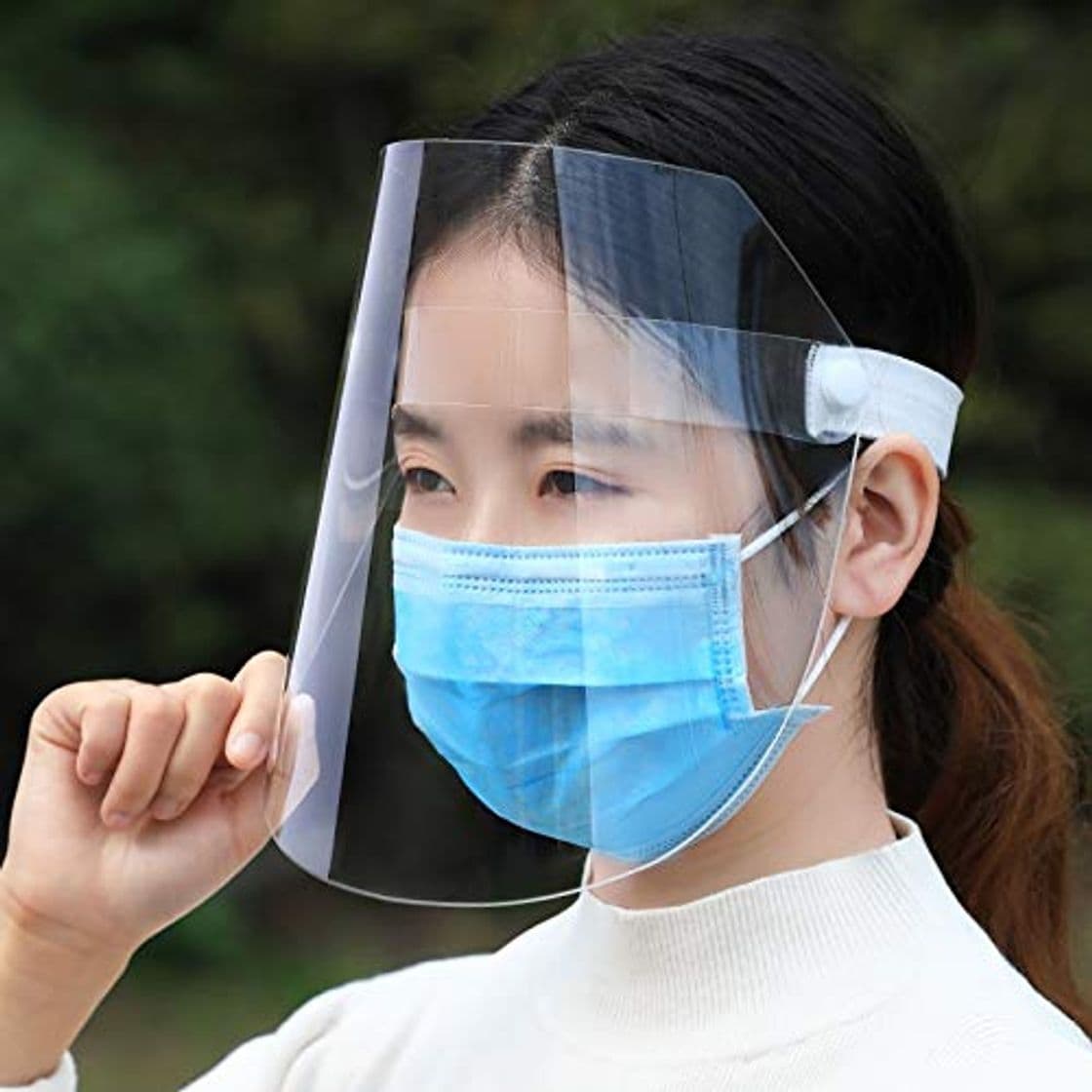 Product Máscara para el hombre mujer niños Máscaras transparentes llenas mascarillas anti