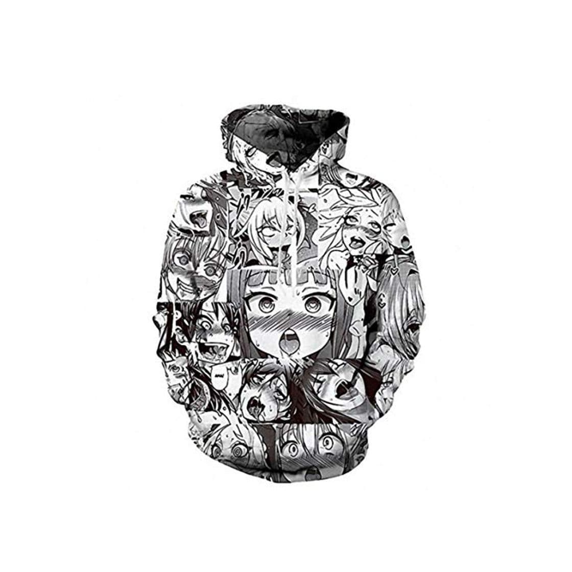 Producto Sudadera con Capucha de Ahegao Sudaderas con Capucha de Manga Larga con