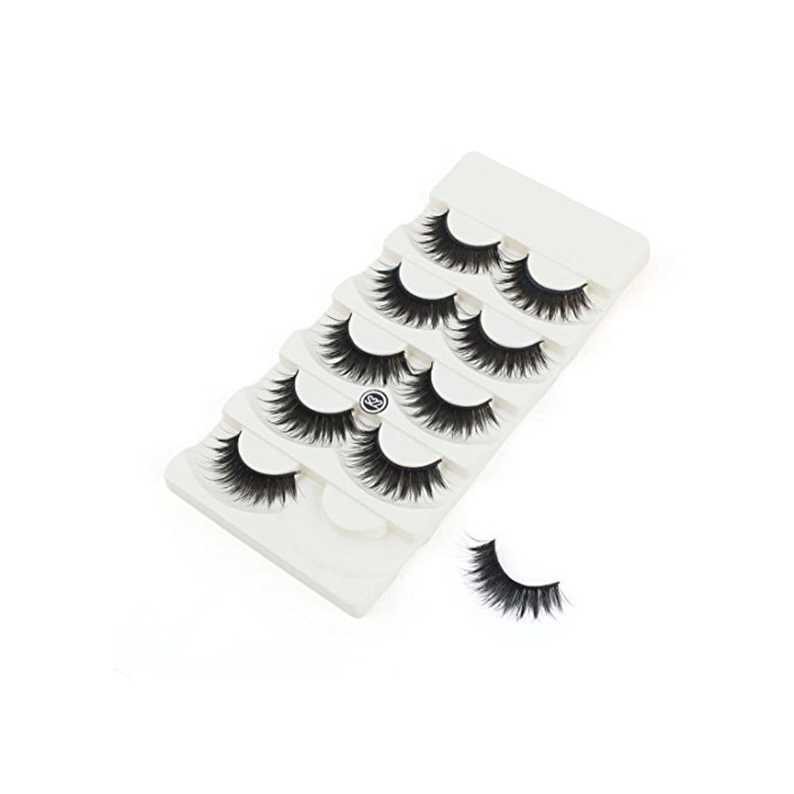 Beauty DealMux senhoras Fibras Sintéticas cílios postiços feitos à mão olho longo Lashes