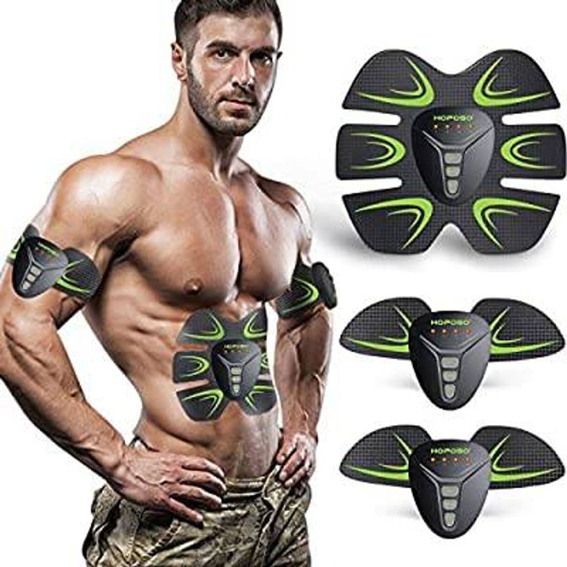 Moda Electroestimulador muscular abdominales