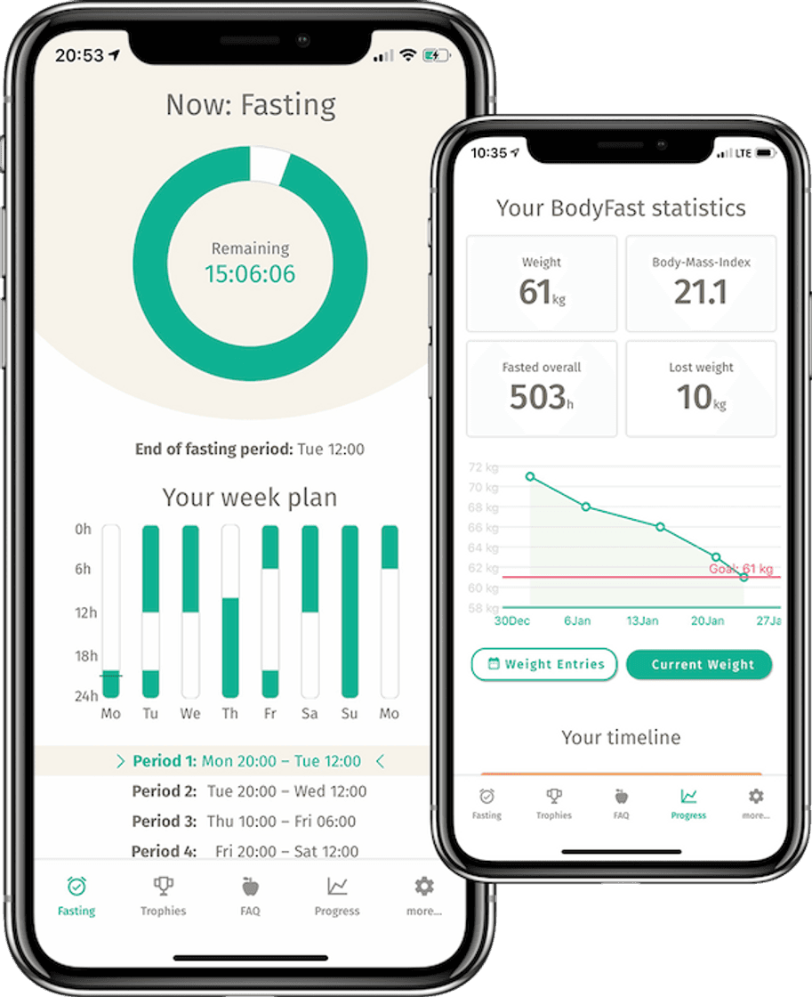 App BodyFast Intermittent Fasting