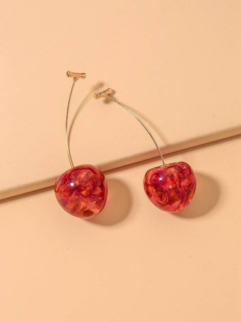 Fashion Aretes de cereza 