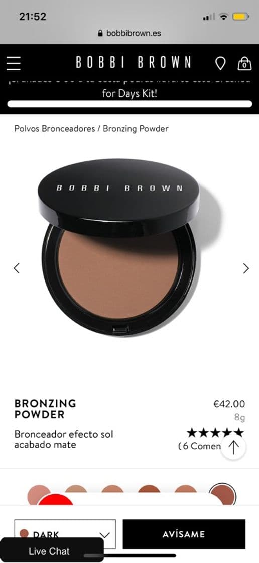 Product Bronzing Powder