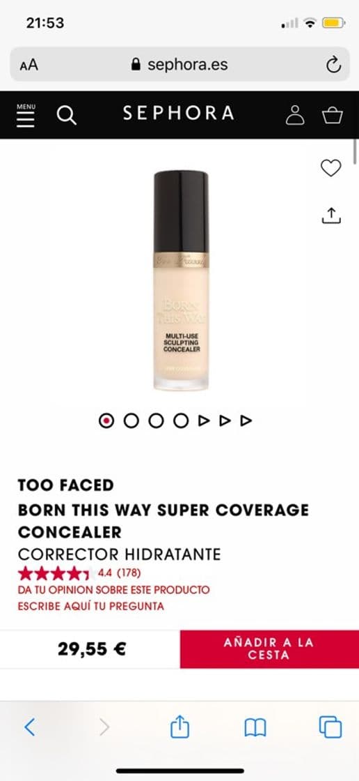 Product Born This Way Super Coverage Concealer - Corretor Anti