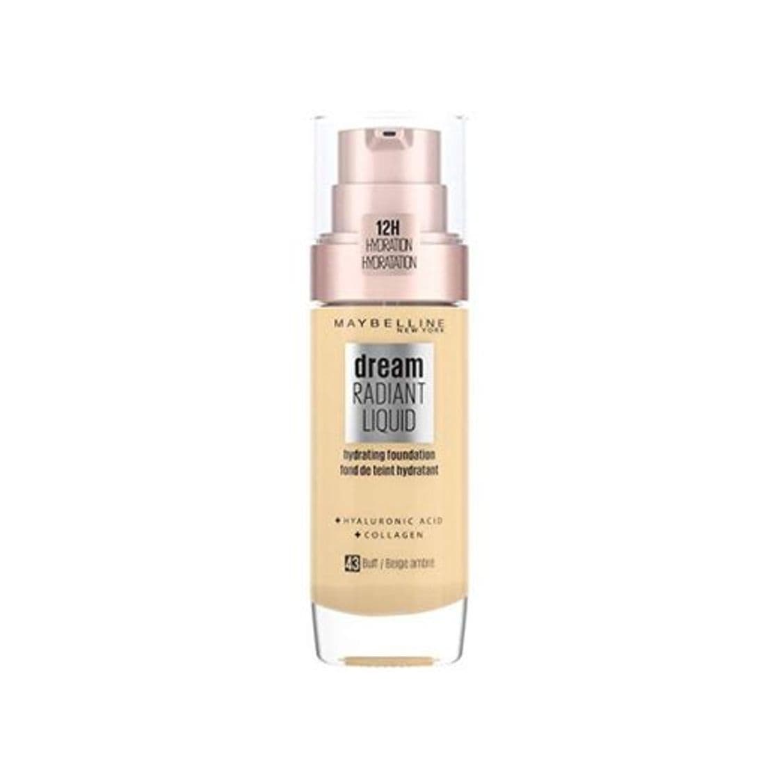 Belleza Maybelline Base de Maquillaje con Sérum Hidratante Dream Satin Liquid