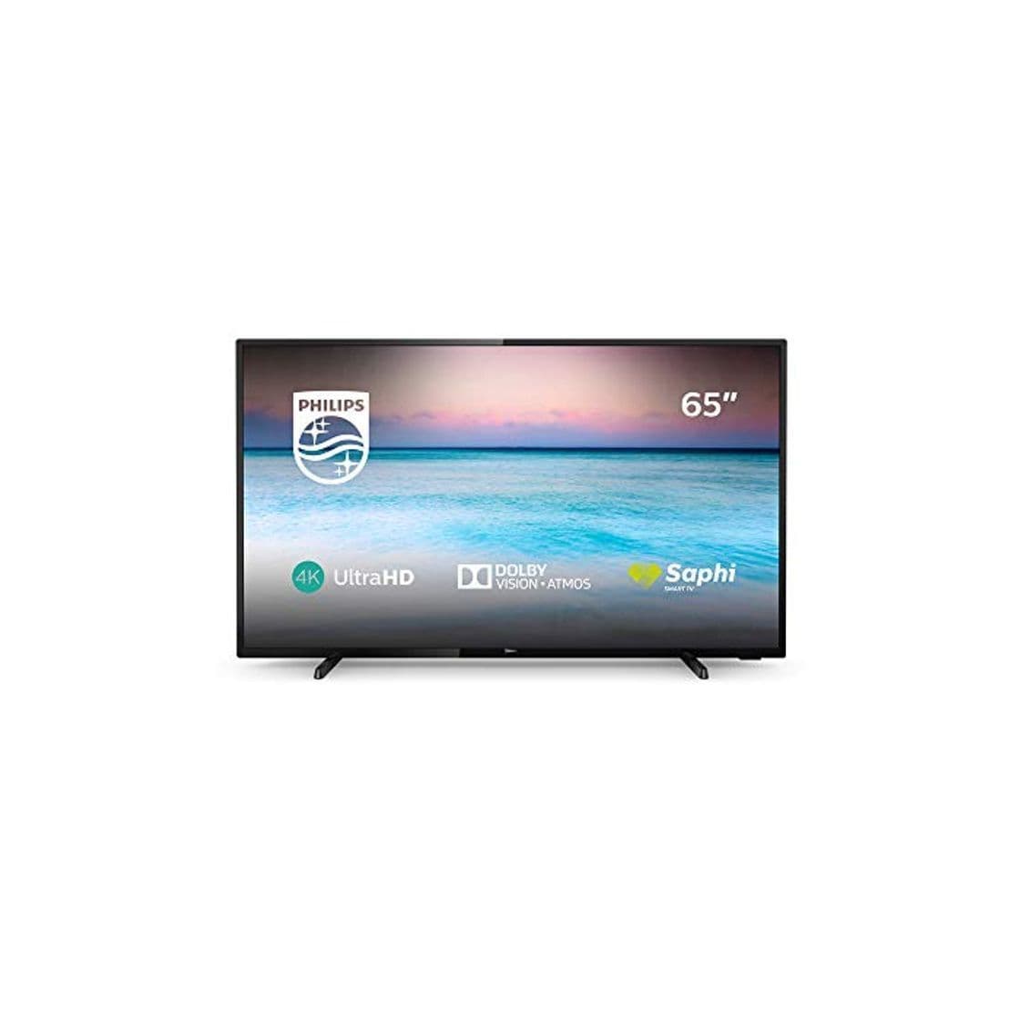 Product Philips 65PUS6504/12, Smart TV con 4K UHD, Compatibilidad con HDR 10+, Dolby