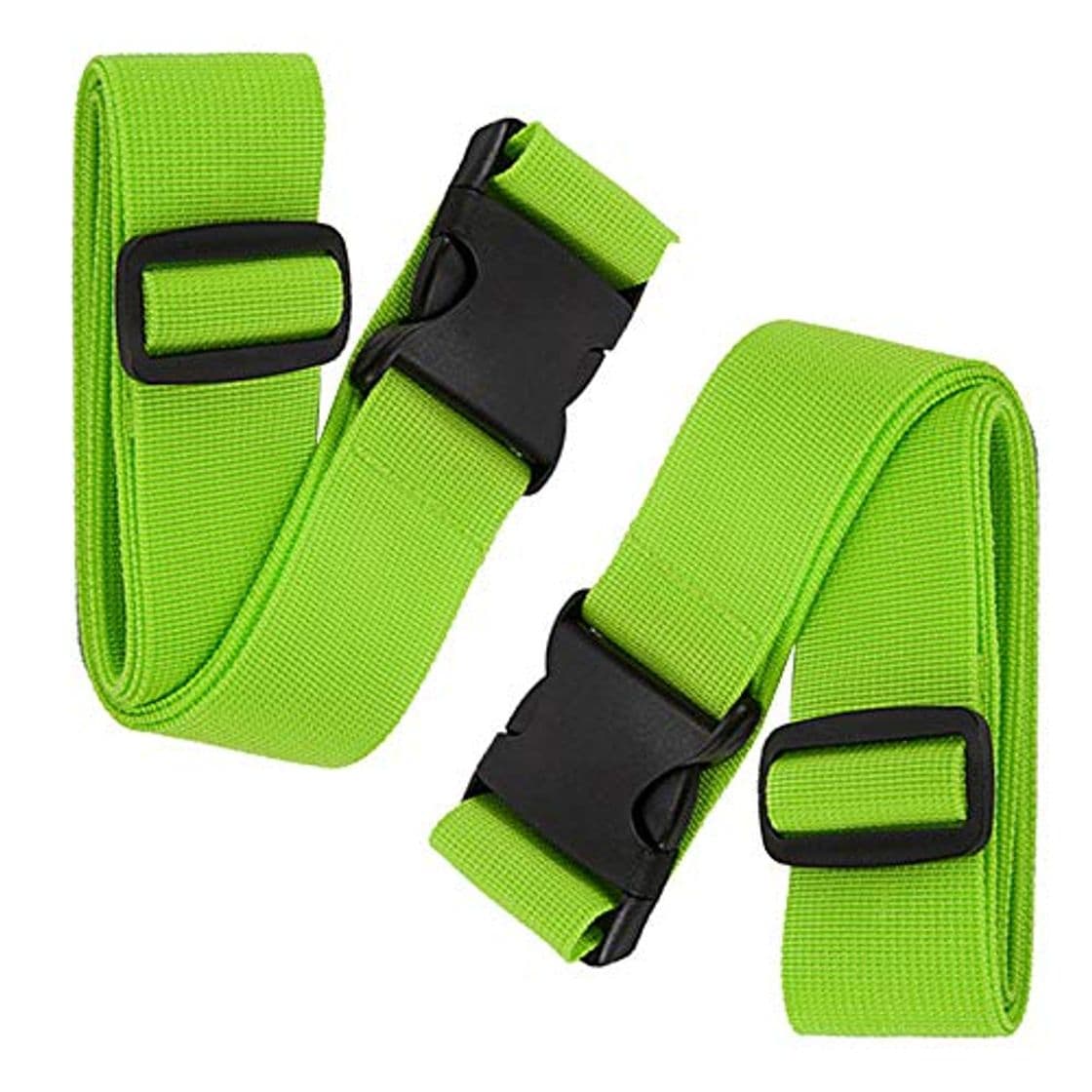 Producto BlueCosto 2X Verde Correas para Equipaje Maleta Accessorios de Viaje Luggage Straps