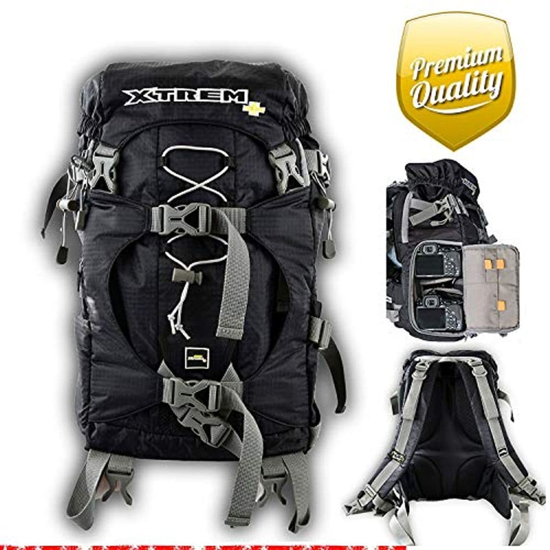 Product Xtremplus Power Move L – Mochila (H: 48 cm B: 32 cm t: 23 cm Peso: 1,08 kg)