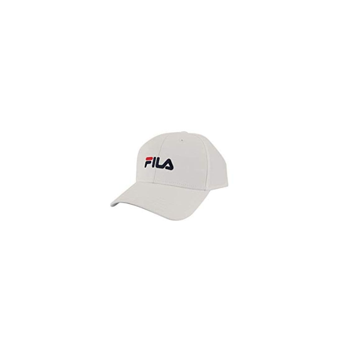 Fashion Gorra Fila 6 Panel Cap Strap Back Linear Logo White