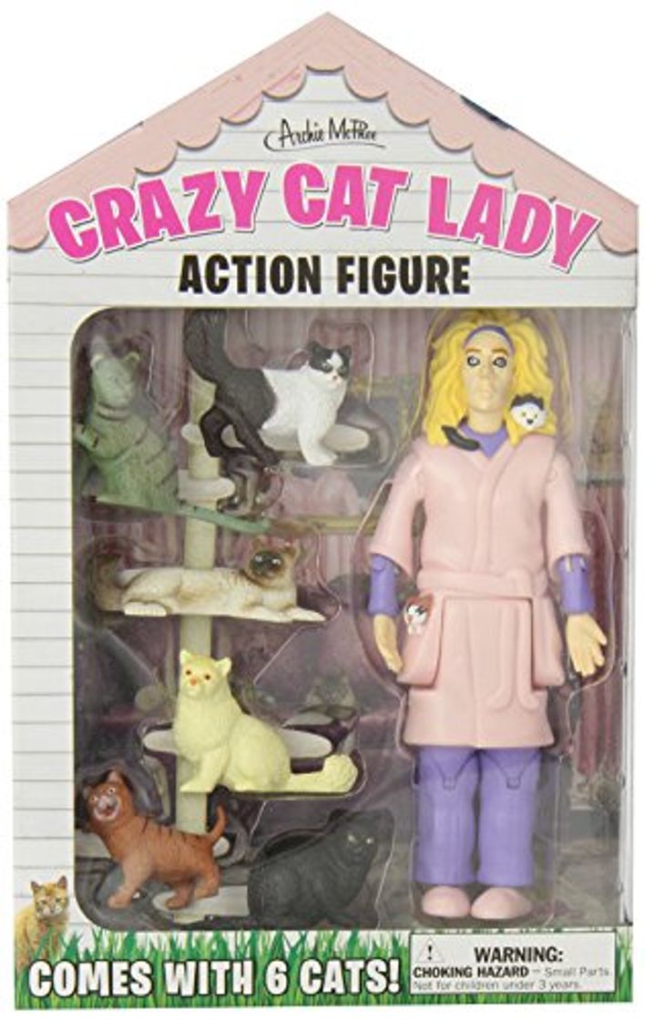 Product Crazy Cat Lady Figura de Acción