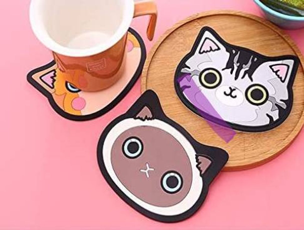 Fashion Posavasos de gatos