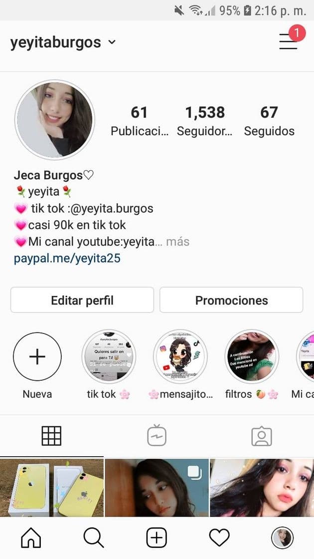 Moda Mi cuenta de Instagram ♡