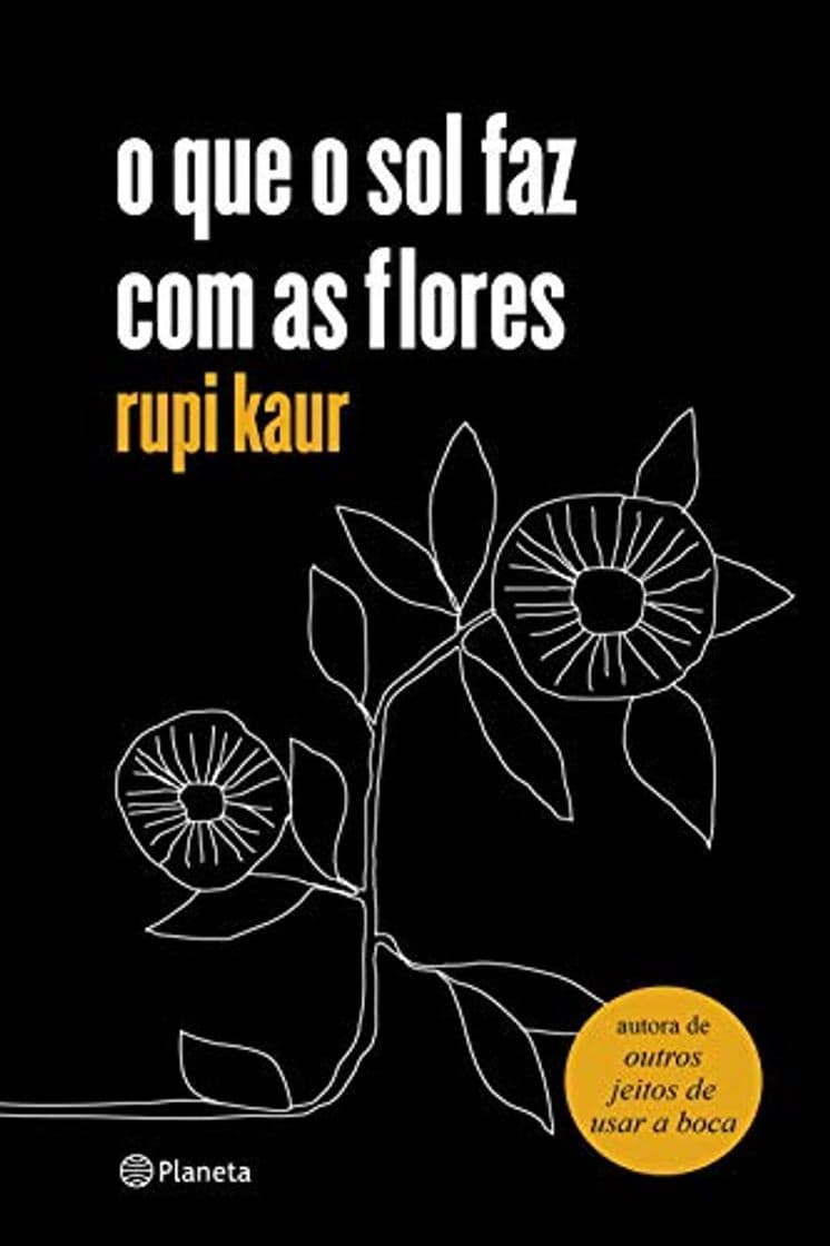 Book o que o sol faz com as flores