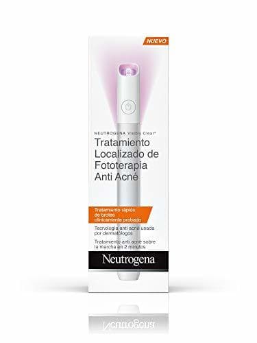 Belleza Neutrogena Visibly Clear Tratamiento Localizado De Fototerapia Anti Acné