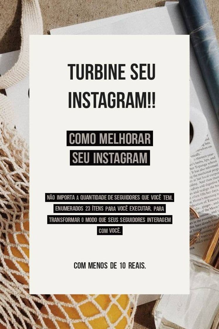 Fashion Turbine seu Instagram