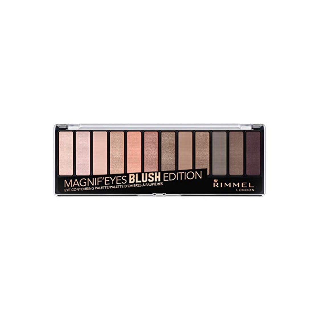 Beauty Rimmel London Magnifeyes Palette Blush Edition Paleta de Sombras Tono 2-100 gr