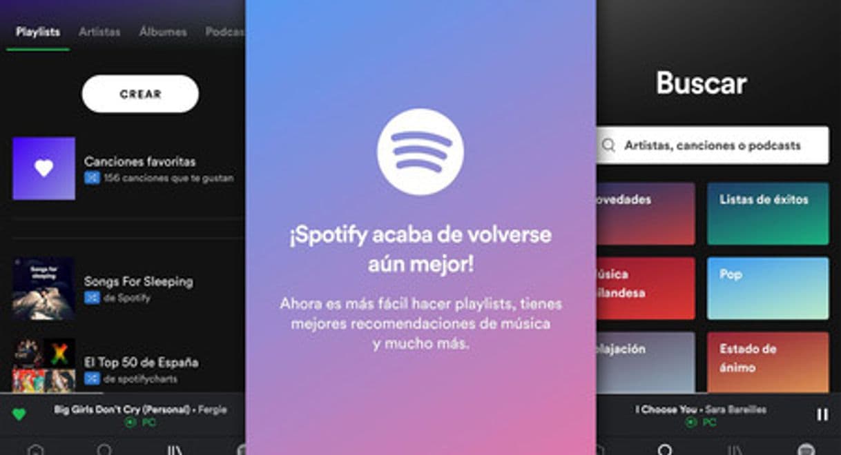 Moda Mi me gusta en Spotify 