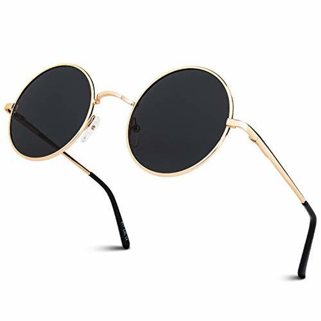 Producto GQUEEN Classic Lennon Ronda gafas de sol polarizadas con protección UV400 MEZ1