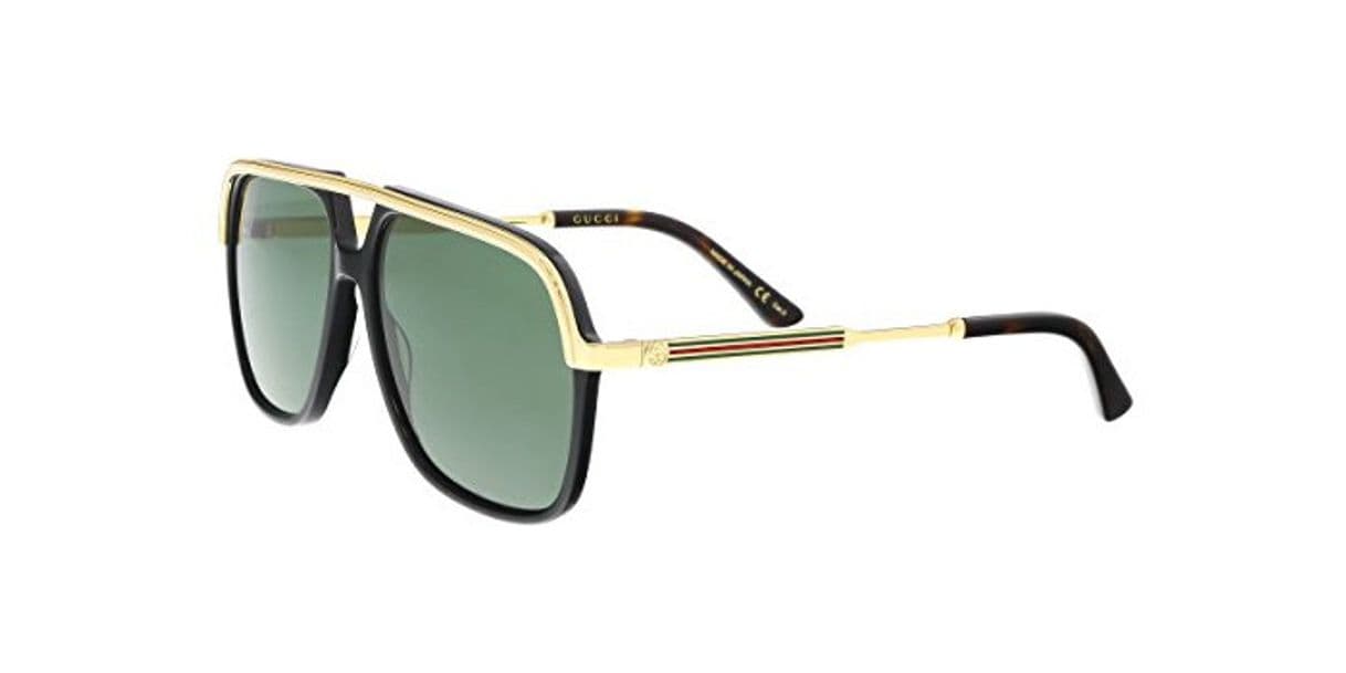 Moda Gucci GG0200S 001 Gafas de sol, Negro