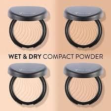 Beauty Flormar Wet & Dry W10 polvo compacto Sebo Control