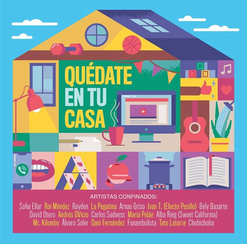 Canción "Quédate en tu casa” 