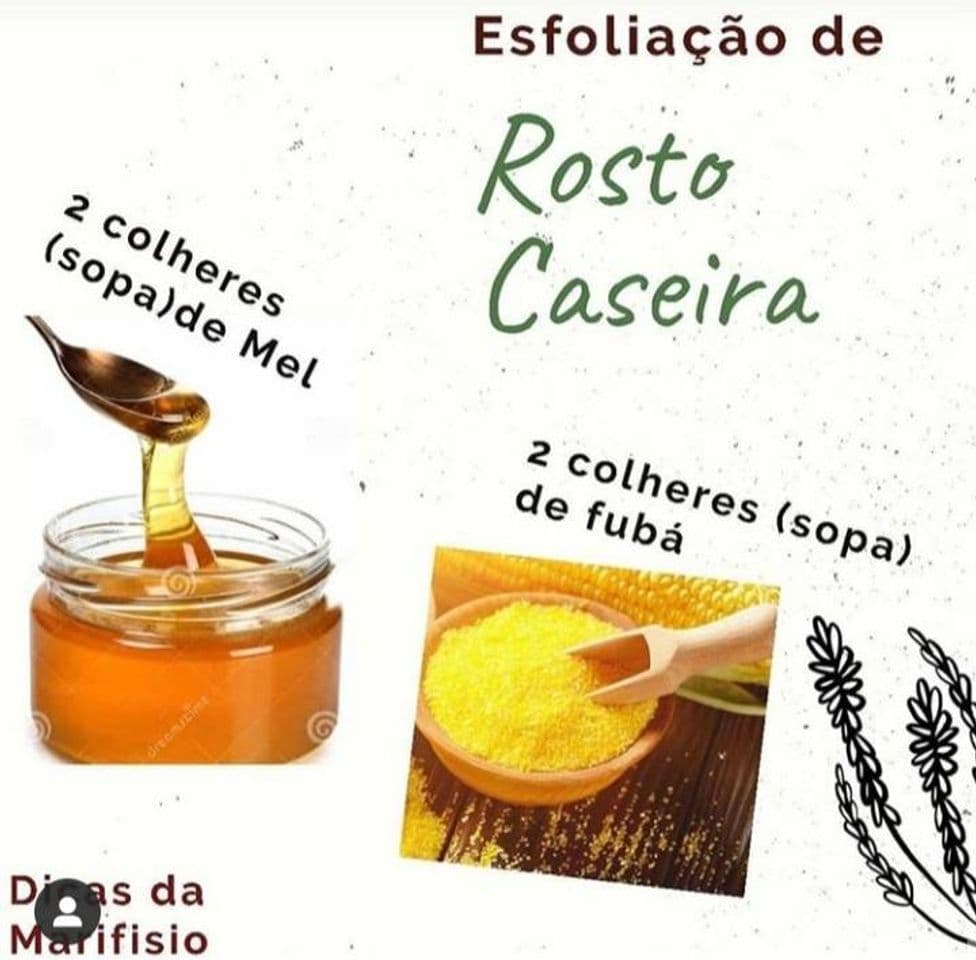 Moda Esfoliação com fubá