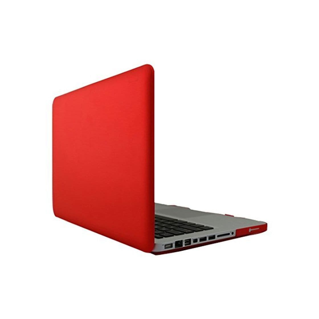 Fashion DealMux Ordenador portátil de plástico Duro Shell Rojo del Caso para Macbook Pro de 15 Pulgadas