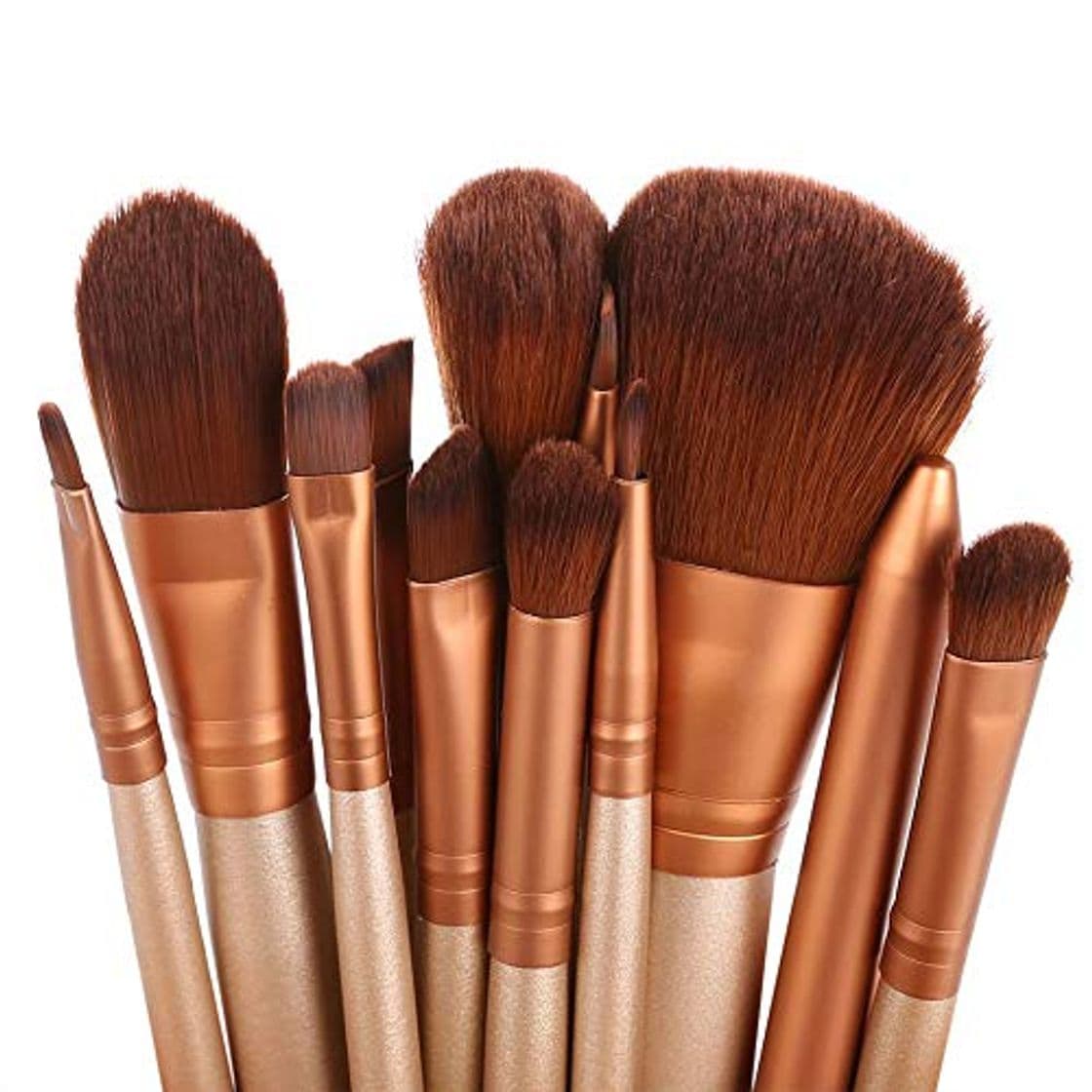 Product ACEVIVI 12Pcs Makeup Brush Kit Professional Cosmetic Set Powder Foundation Eyeshadow Eyeliner