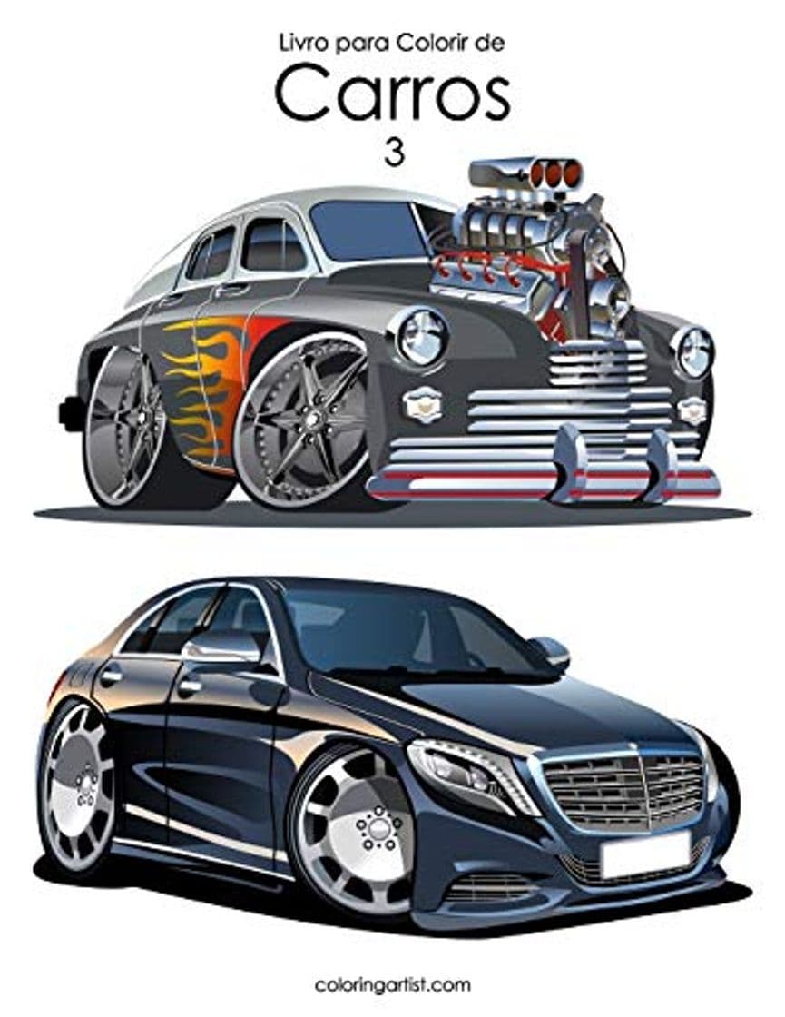 Product Livro para Colorir de Carros 3