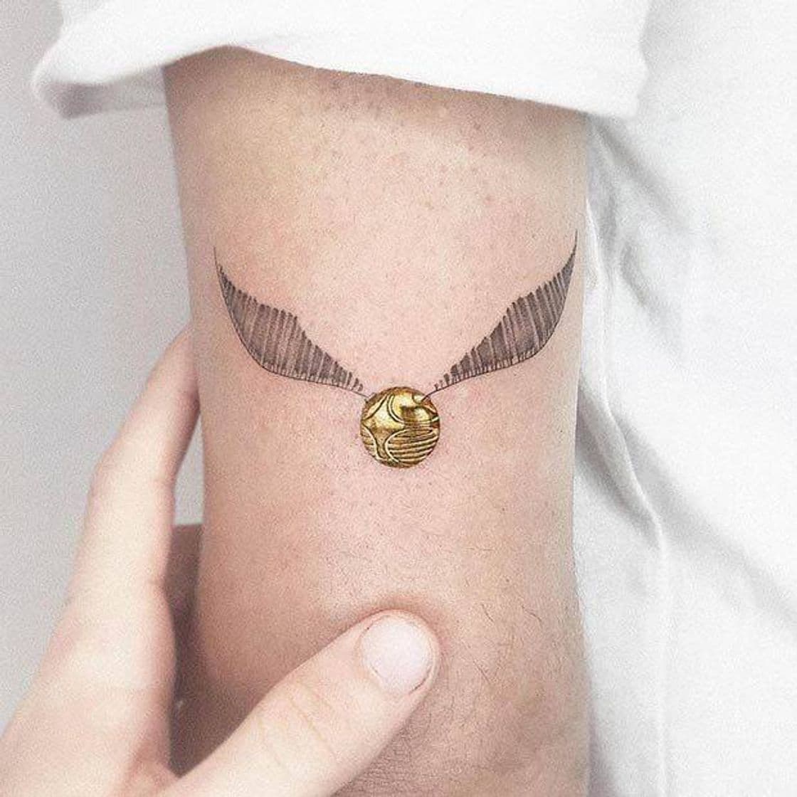 Fashion Harry Potter tatoo