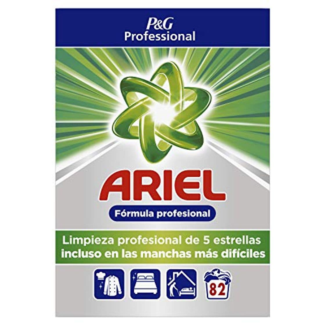 Product Ariel Professional Regular Detergente En Polvo 5.33 kg