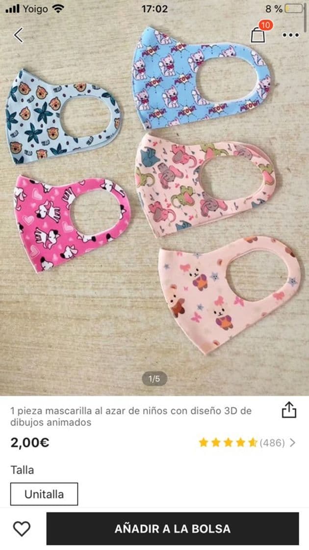 Moda Mascarilla