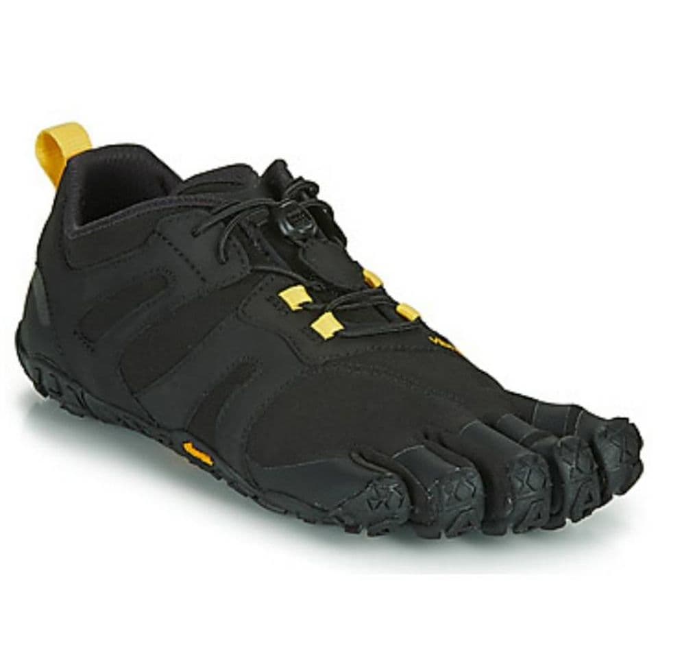 Fashion Vibram Fivefingers V-TRAIL Black / Yellow - Fast delivery | Spartoo ...