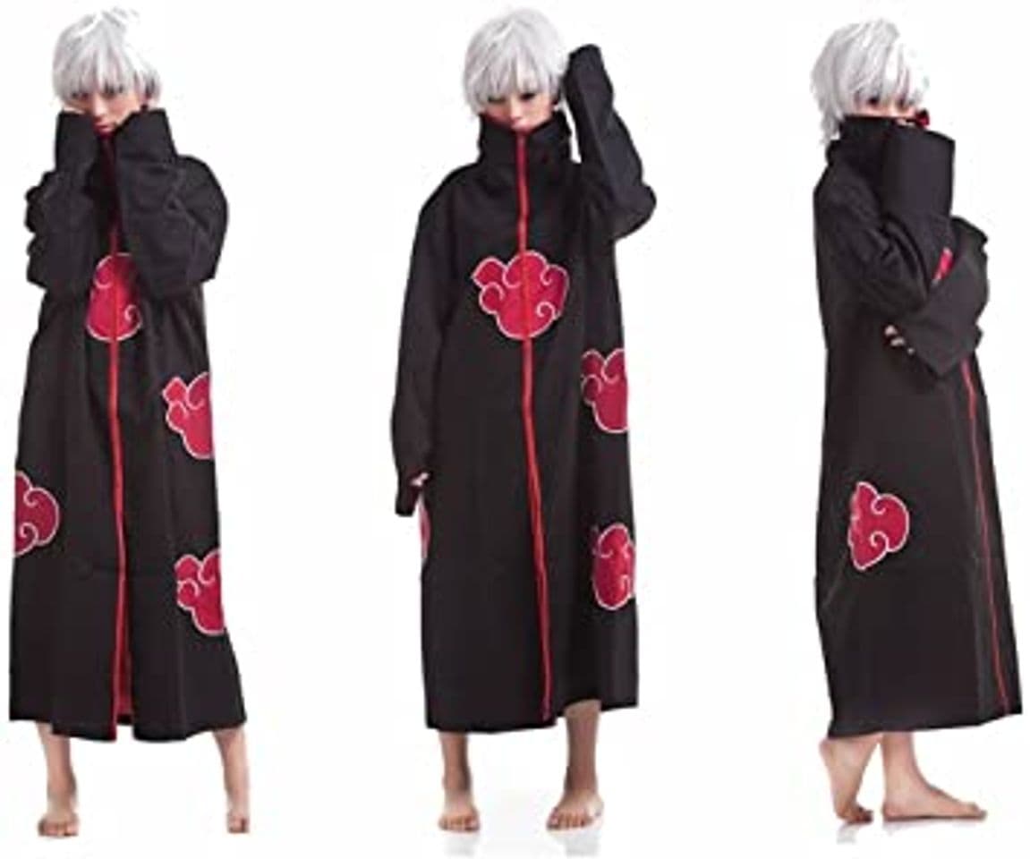 Product D.F.L Trajes de Akatsuki Halloween Cosplay Disfraces Capa Larga Cosplay de los