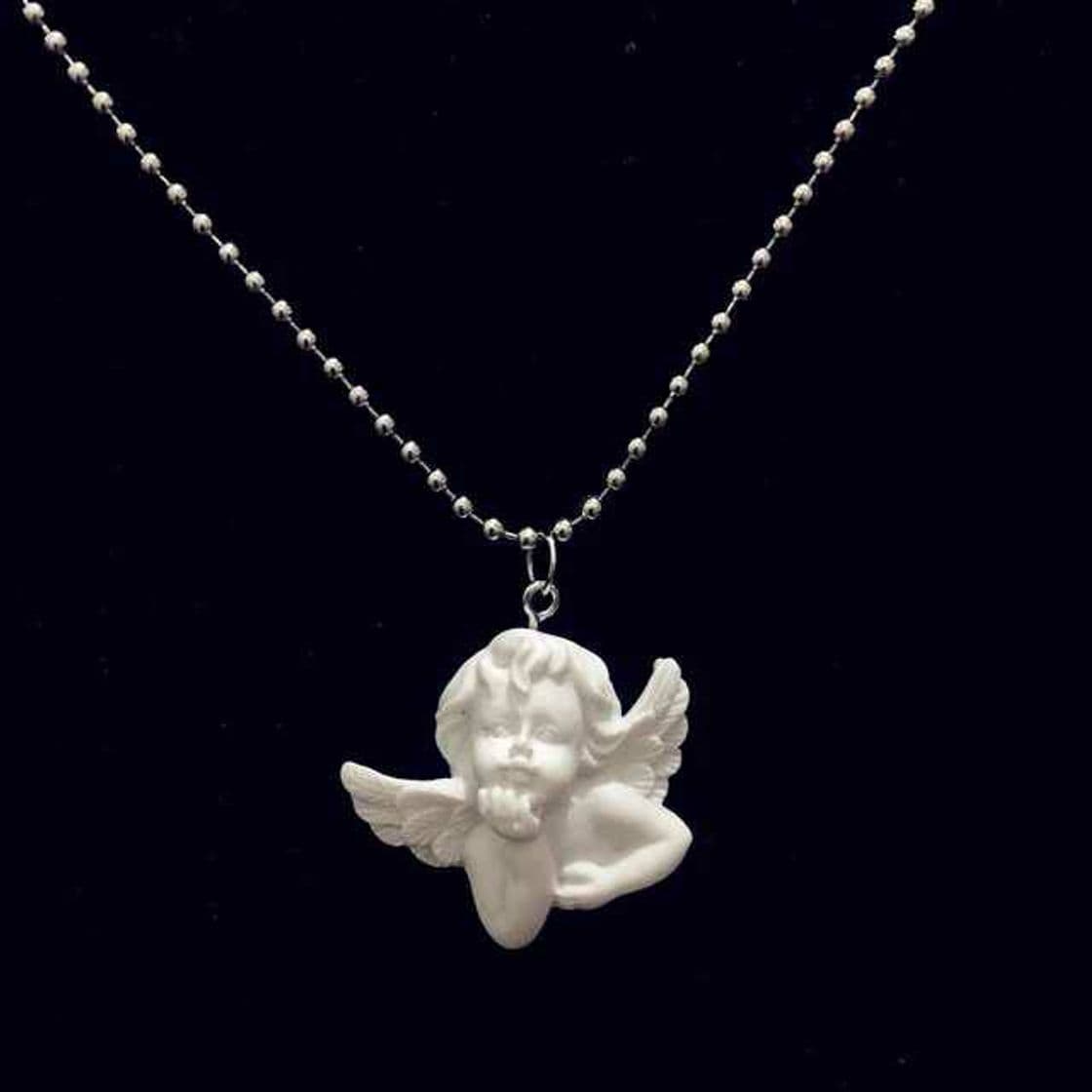 Product Angel necklace edgy goth punk