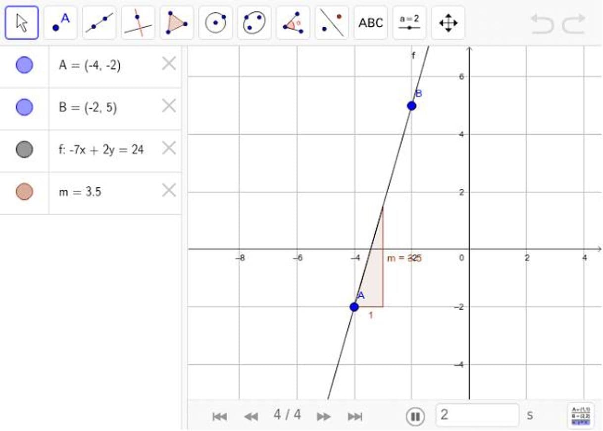 Moda Aplicación geogebra