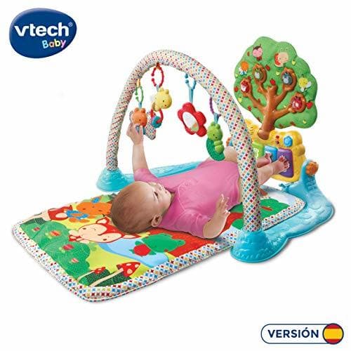 Product VTech- Amigos En El Parque Manta de Juego Y Gimnasio Infantil, Multicolor,