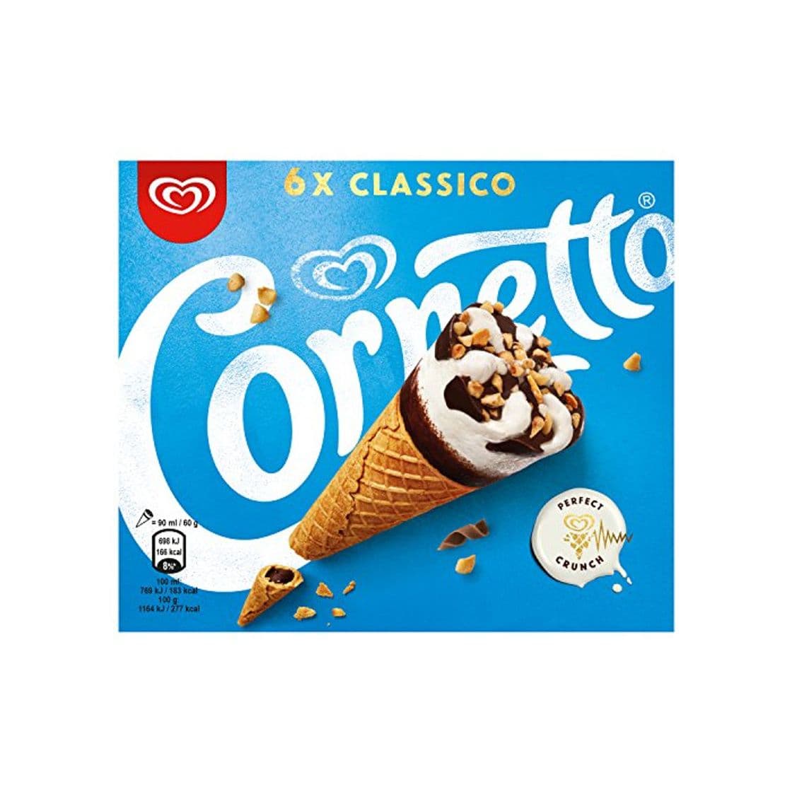 Producto Cornetto Helado en Cono Clásico con nata