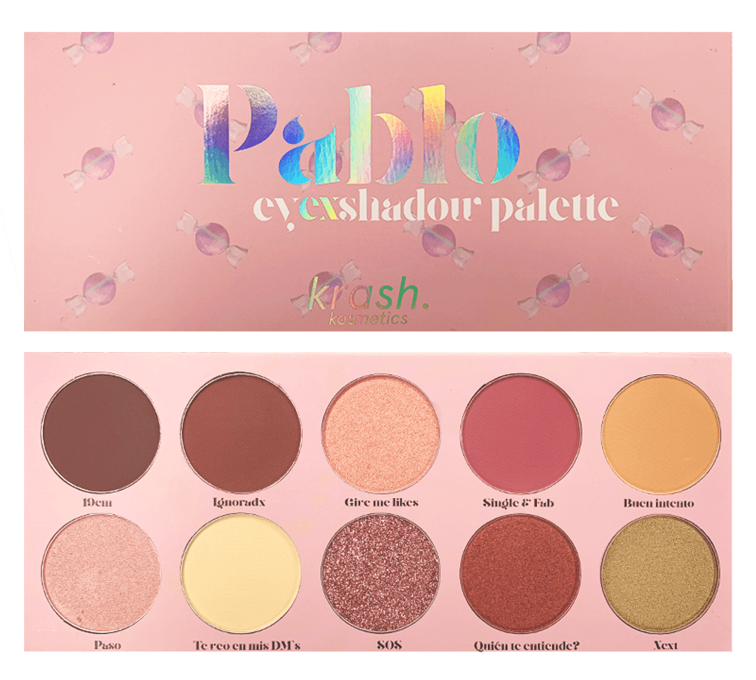 Producto Paleta de Sombras Pablo Krash Kosmetics